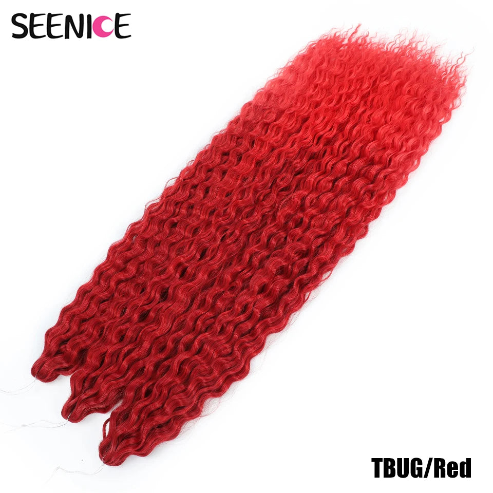Synthetic Water Wave Twist Crochet Hair - Various Colors Available