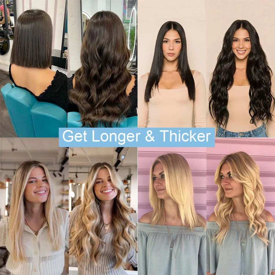 Straight Brazilian Human Hair Tape In - Various Options Available