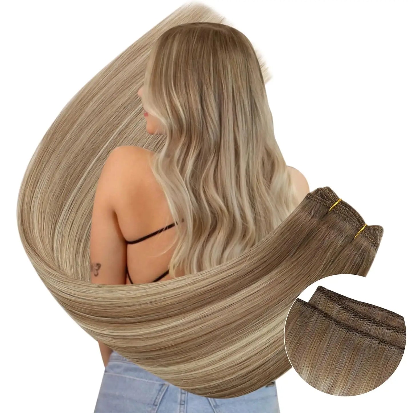 Straight Remy Human Hair Bundles