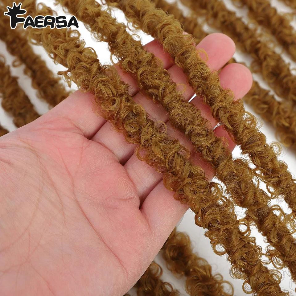 Butterfly Locs Crochet Synthetic Hair - Various Colors Available