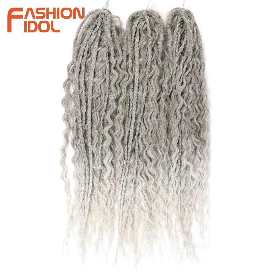 Water Wave Synthetic Crochet Hair - Various Colors Available