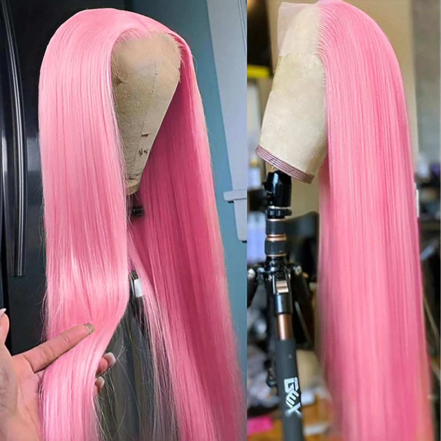 Synthetic Long Straight Lace Front Wigs - Various Colors Available