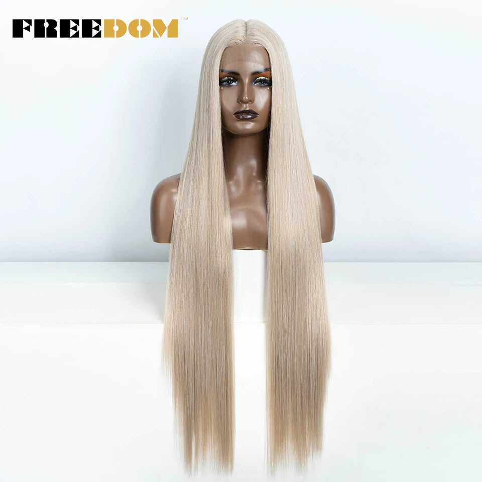 Straight Synthetic Lace Front Wigs - Various Colors Available