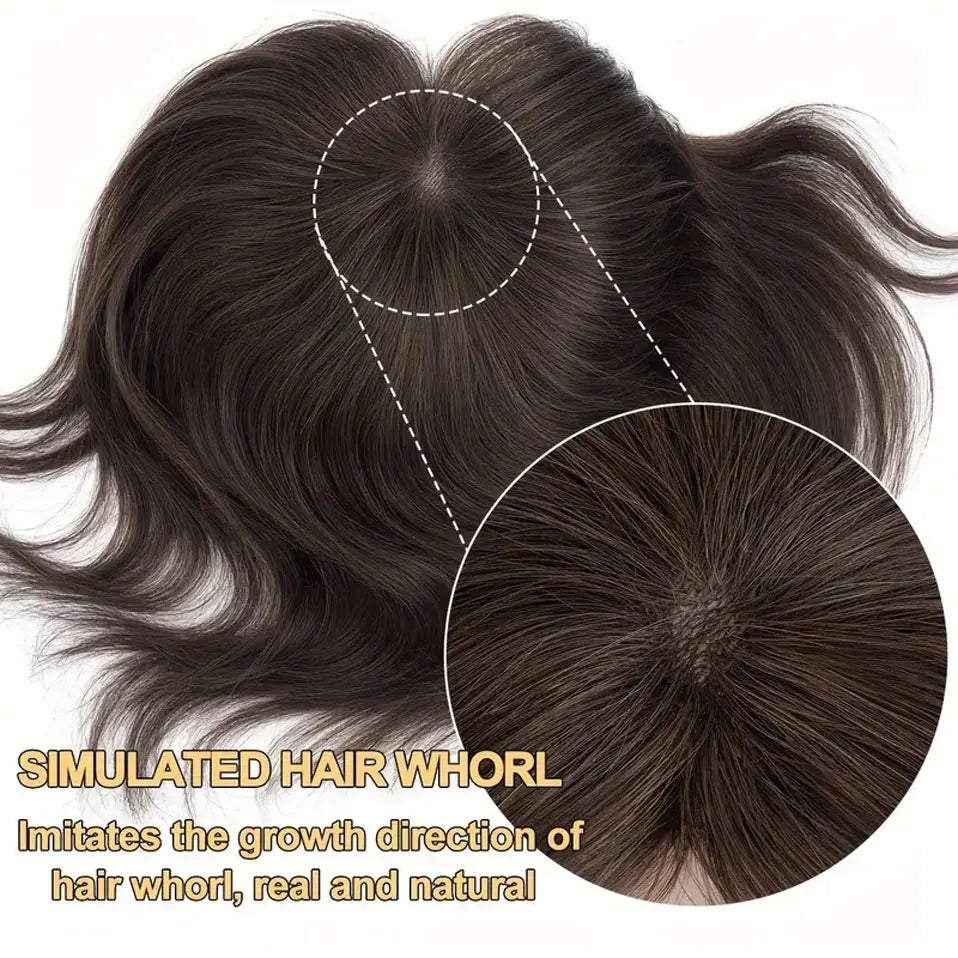 Side or Back Hair Patches Hairpiece for Men, Thin Skin, Toupee Patch, 8cm x 8cm - Various Options Available