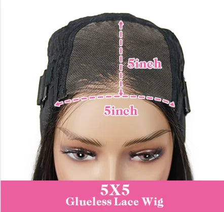 Loose Deep Water Wave - Glueless HD Lace Frontal Ready To Wear Human Hair Wig