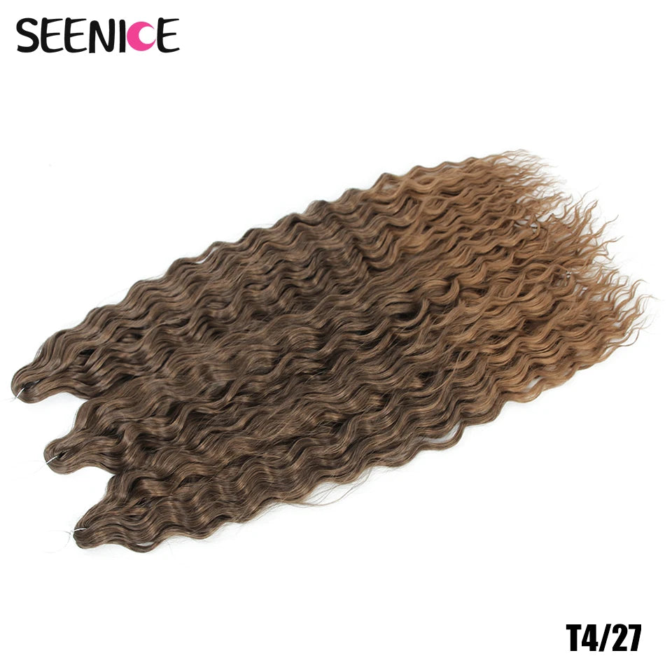 Synthetic Water Wave Twist Crochet Hair - Various Colors Available