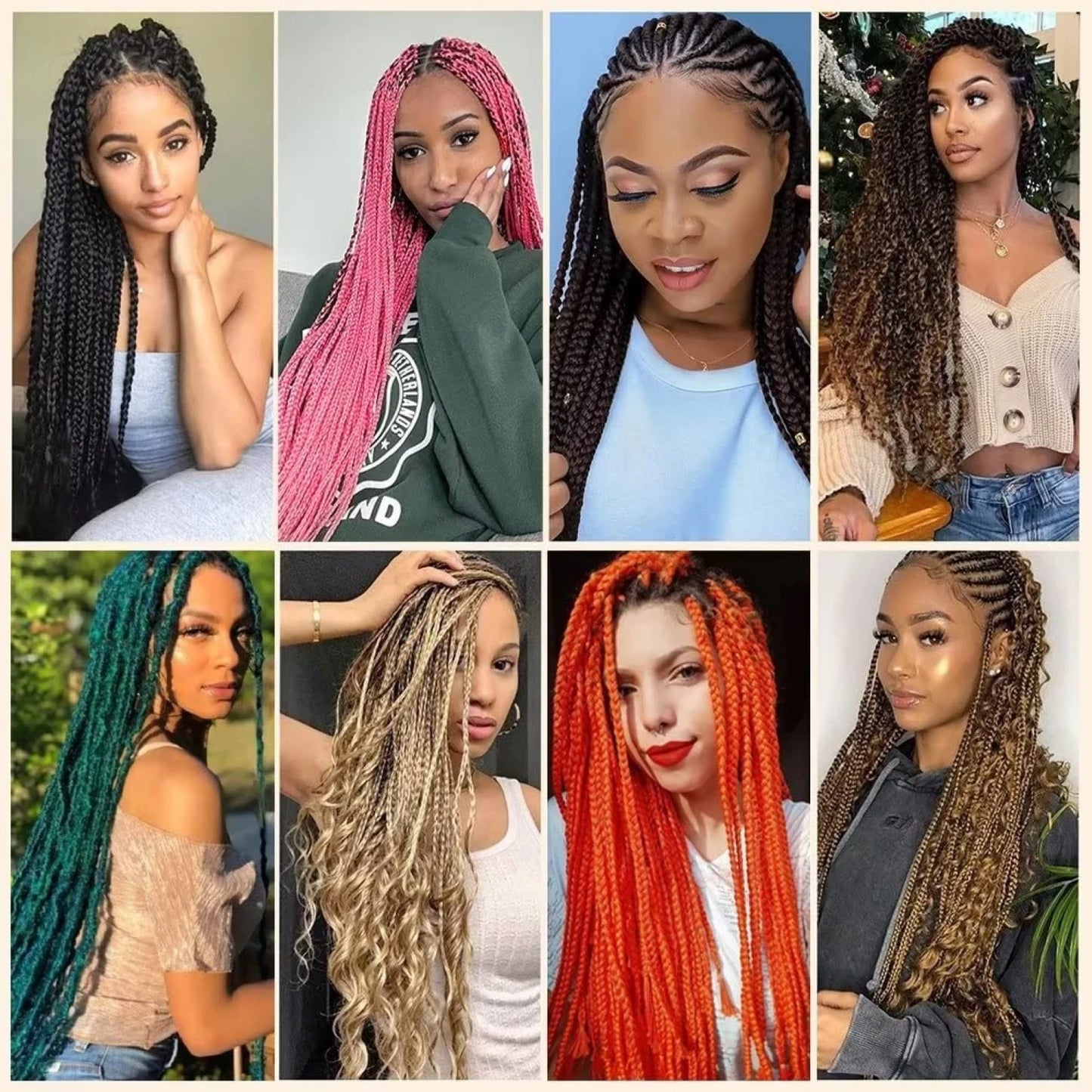 EZ Pre-Stretched Synthetic Braiding Hair