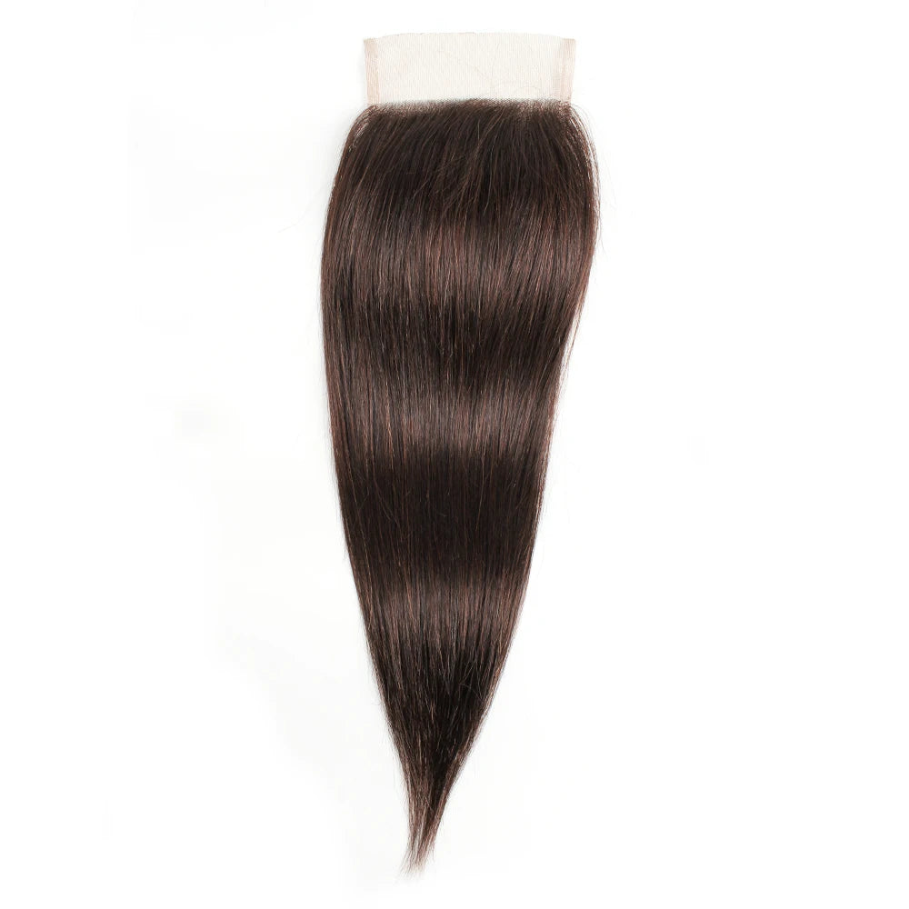 Straight Remy  Human Hair Transparent Lace & Closure - Various Options Available