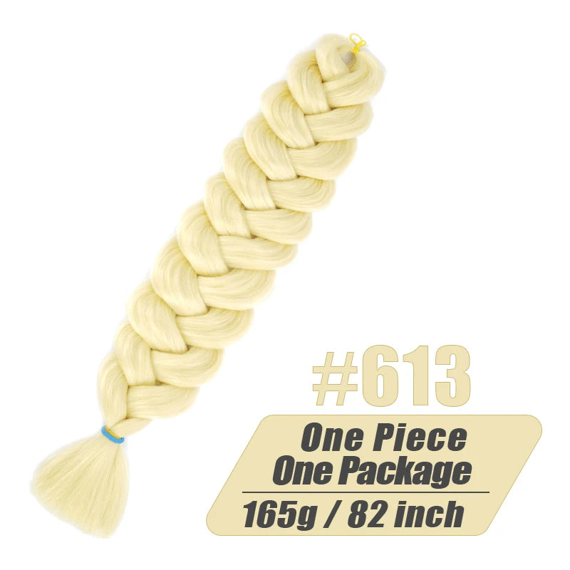 Xpression Pre Stretched Synthetic Braiding Hair - Various Colors Available