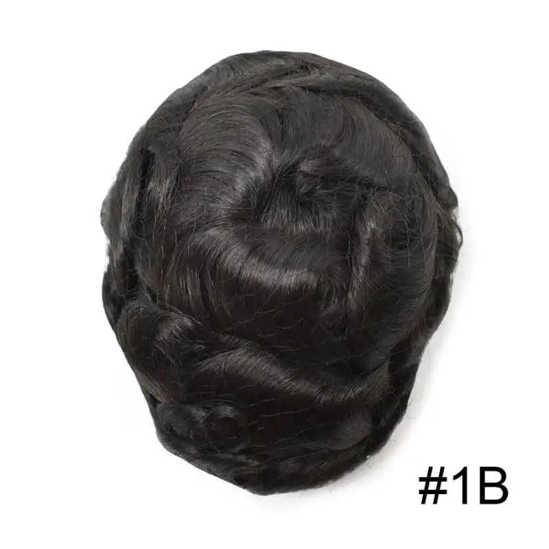 Human Hair Prosthesis Toupee/Hair Replacement Systems Large Sizes (8X11 & 9X11) 130% Density 6" - Various Options Available
