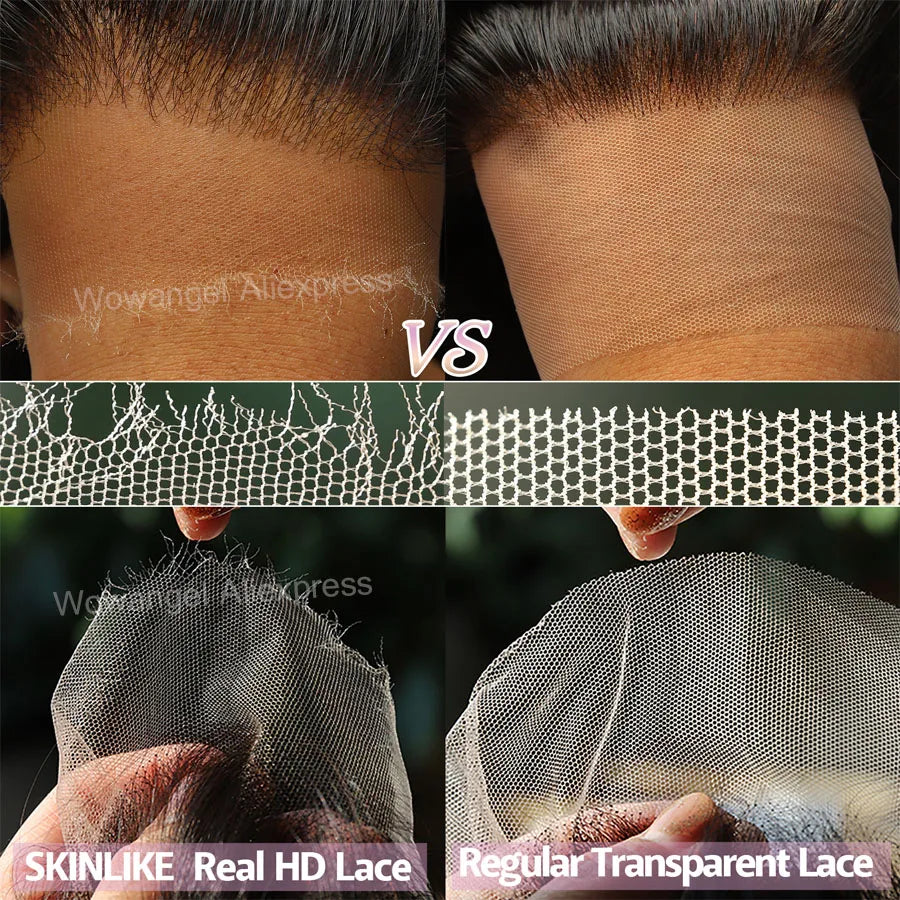 HD Lace Pre Plucked Frontal Human Hair Straight Virgin Hair