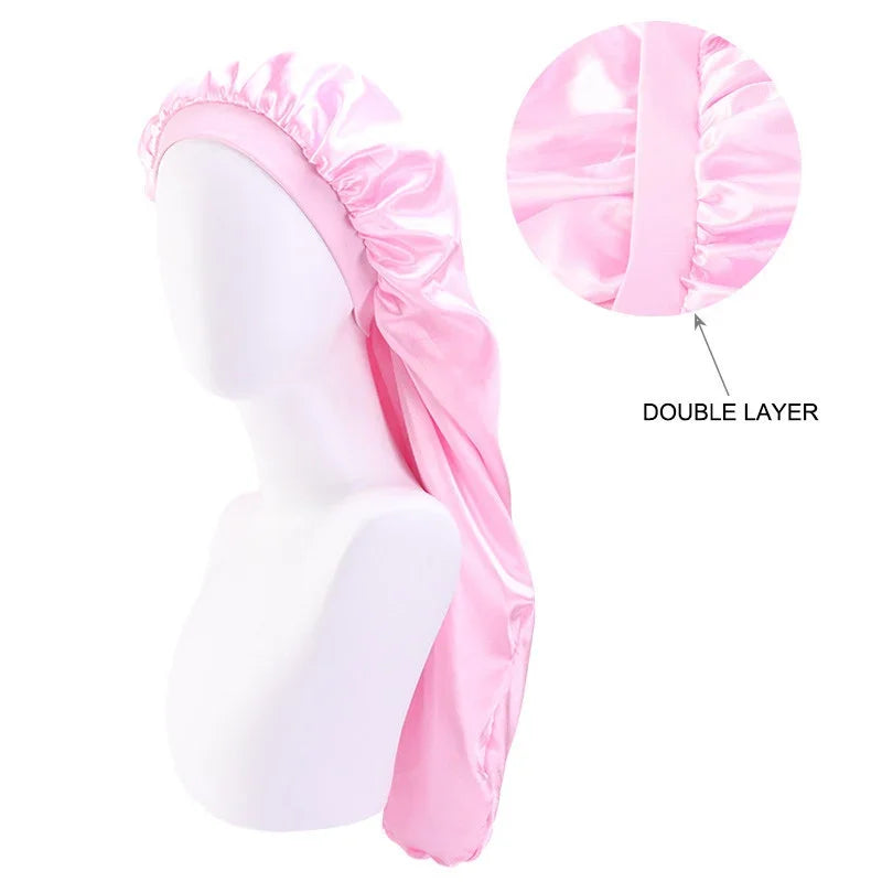 Unisex Elastic Bonnet  for Long Hair