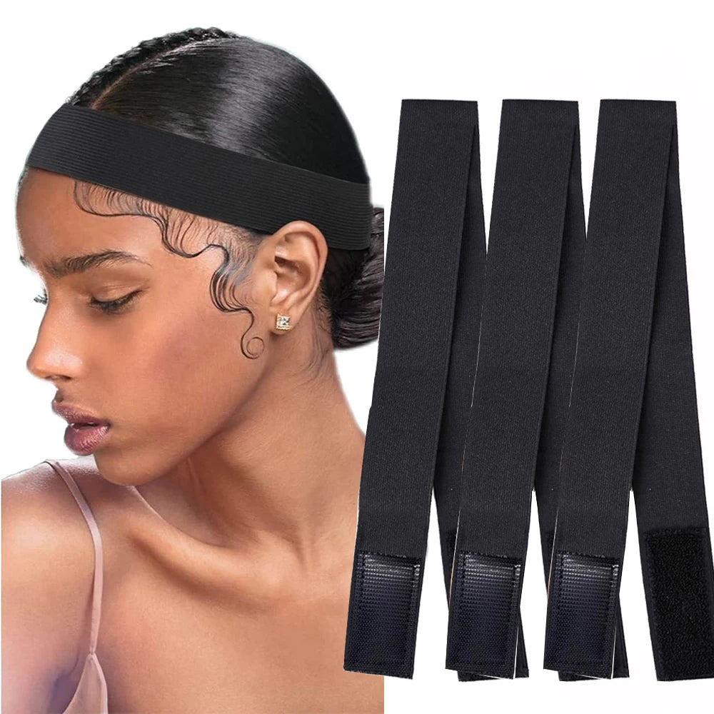 Elastic Adjustable Edge/Melting Headbands - Various Colors Available