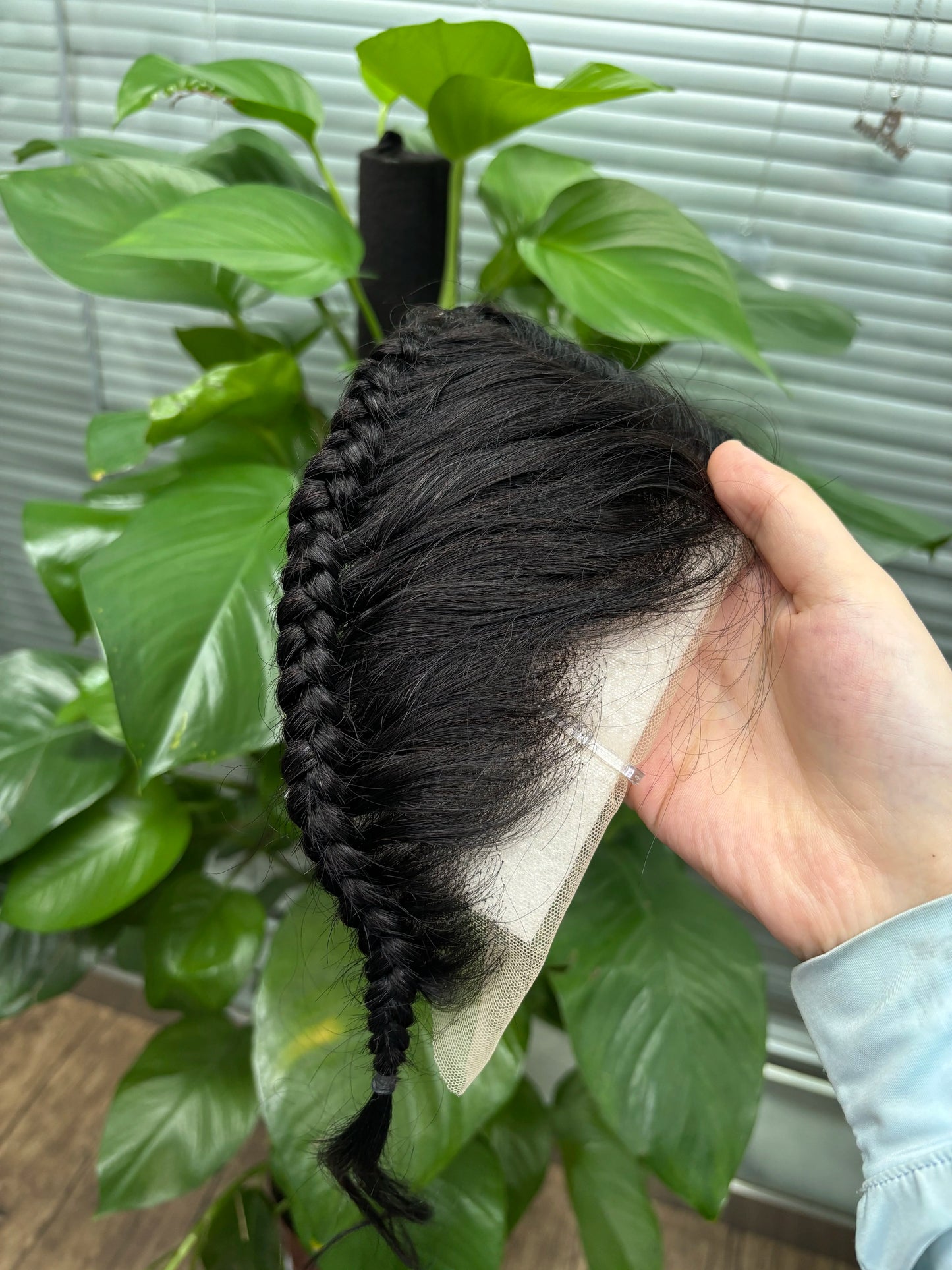 V Beauty New Brazilian Remy 13X4 Transparent Lace Frontal Only
