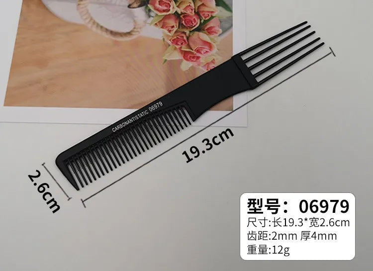 Professional Hair Tail Stainless Steel Styling Combs - Sold Separately