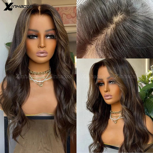 Body Wave Human Hair Pre Plucked HD Lace Wig