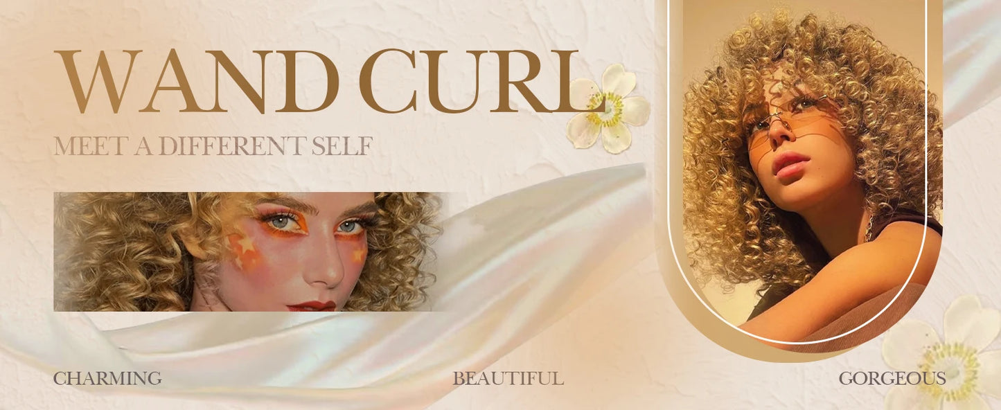 Jumpy Wand Curl Synthetic Crochet Hair
