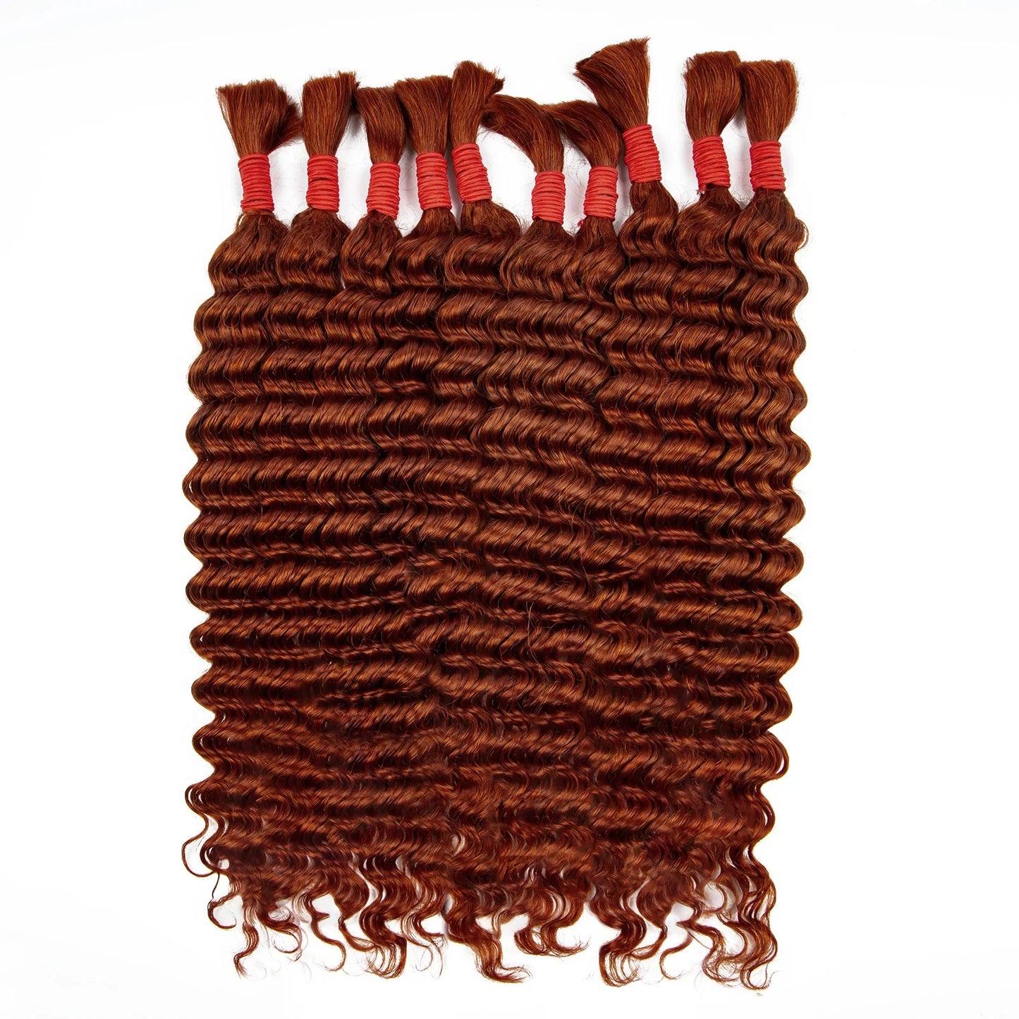Wet and Wavy Human Hair Bundles for Braiding - Various Colors & Lengths Available