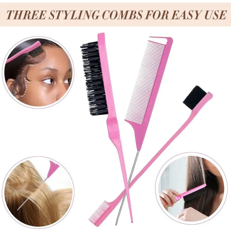 GOIPLE 12pcs Wig Installation Kit Set -  Waterproof Adhesive Wig Glue and Remover, Melting Holding Spray for Lace Front Styling