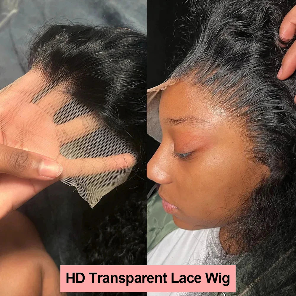 Brazilian Deep Wave Curly - Pre Plucked 360 Lace Front Human Hair Wig