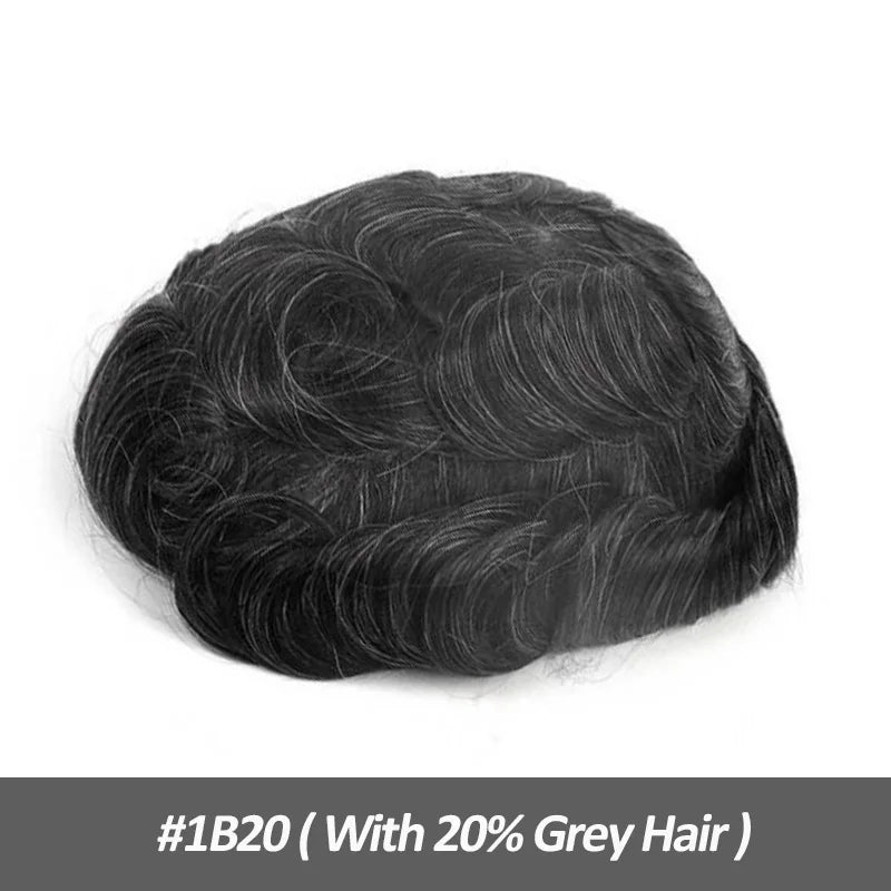 Straight Human Hair Replacement (Toupee) Injection Skin, Hair Capillary Prosthesis