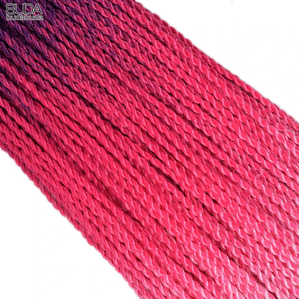 Synthetic Long Pre-Looped Box Braids Crochet Hair