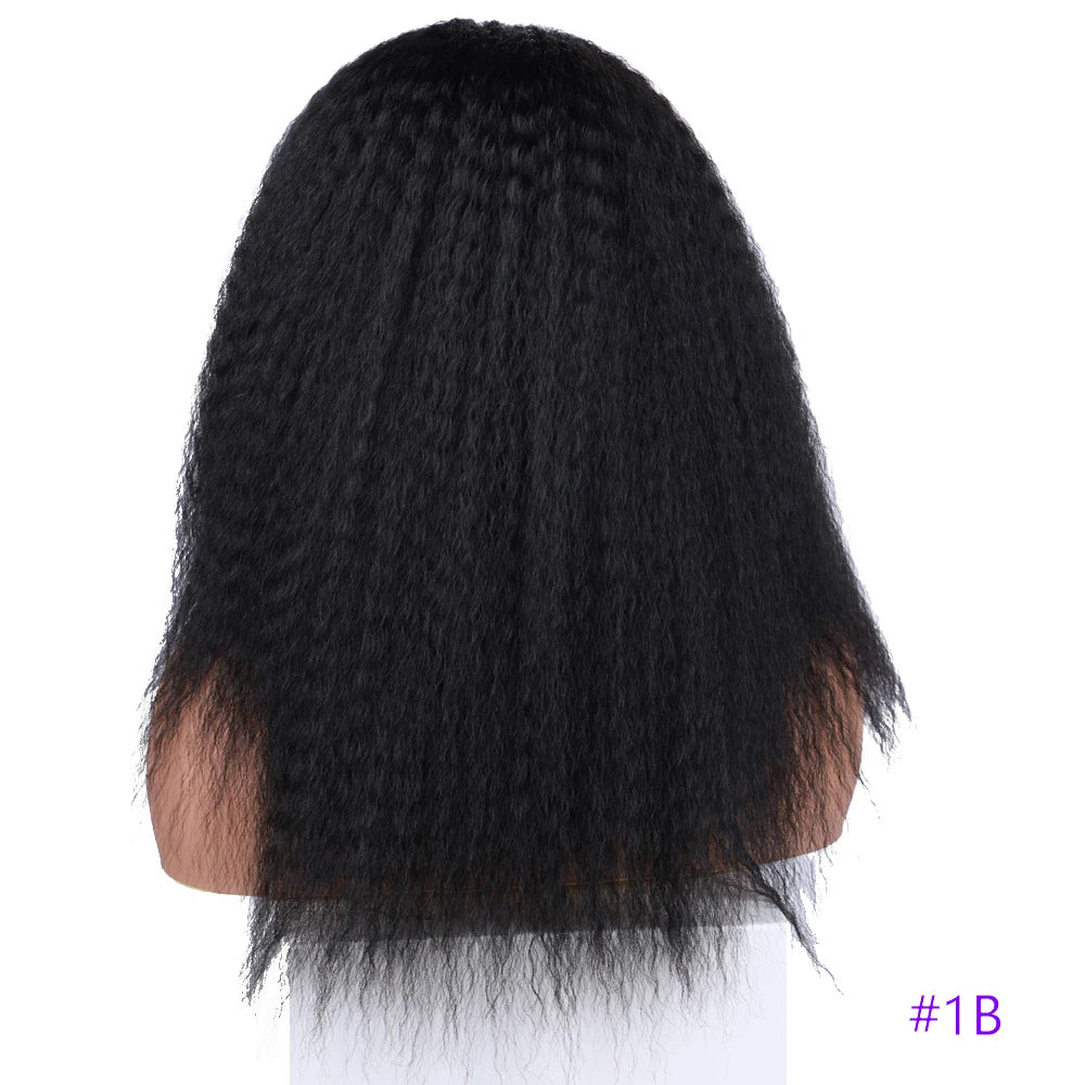Kinky Curly Synthetic Headband Wig