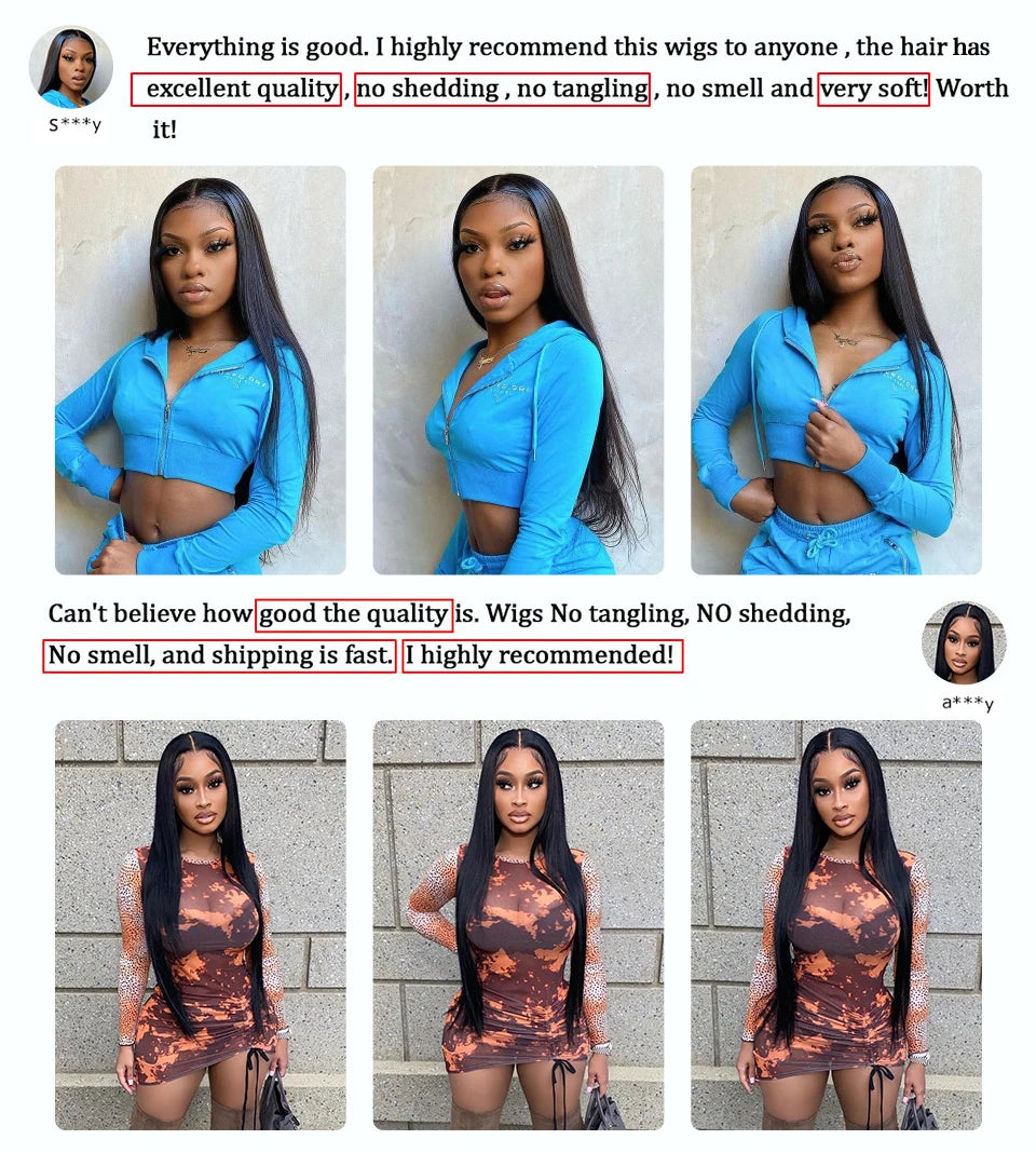 Straight U Part Human Hair Wig