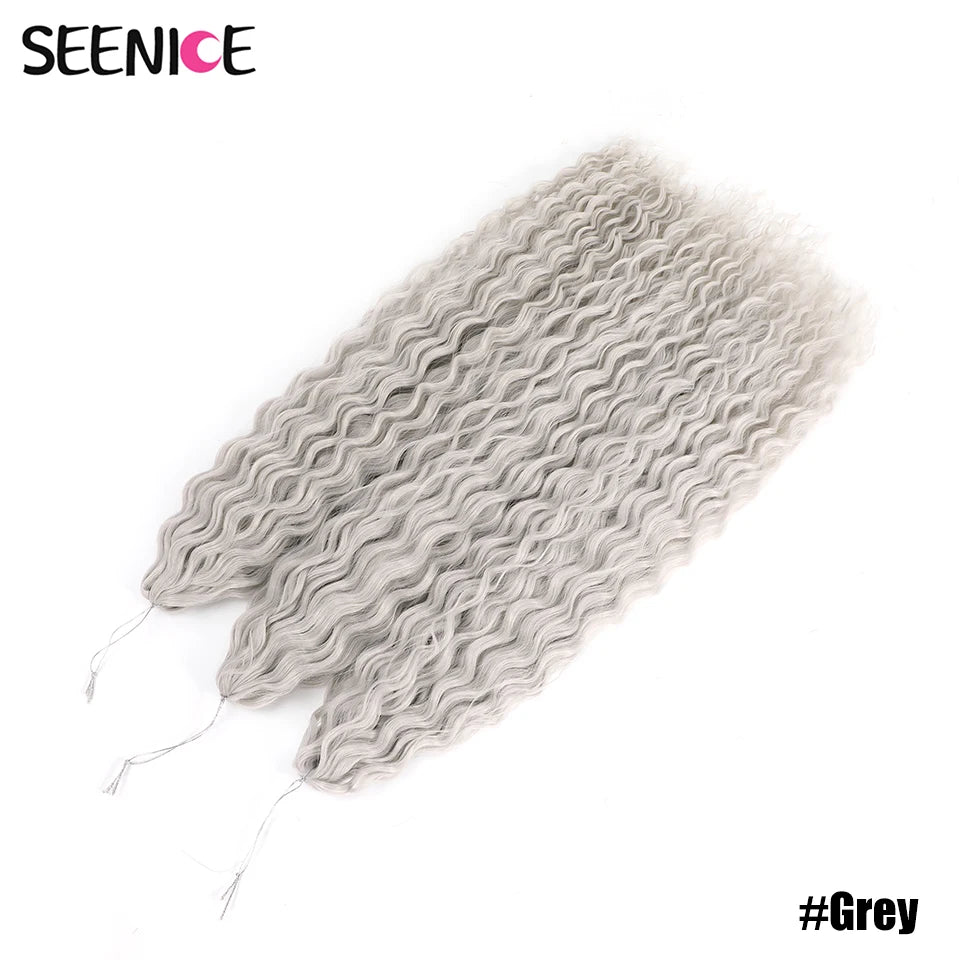 Synthetic Water Wave Twist Crochet Hair - Various Colors Available