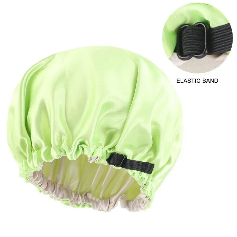 Girls Satin Wide Band Bonnet For Babies/Children