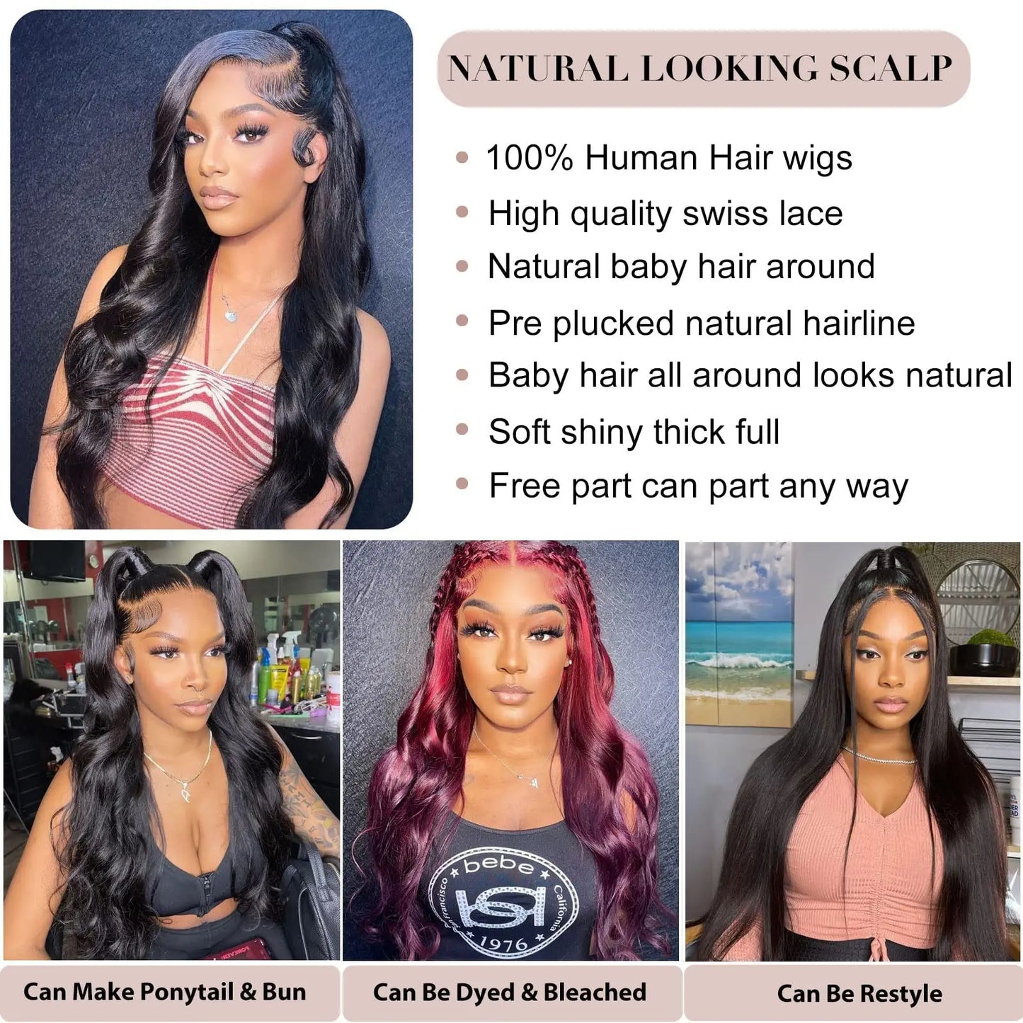 Body Wave - HD Lace Frontal Human Hair Wig