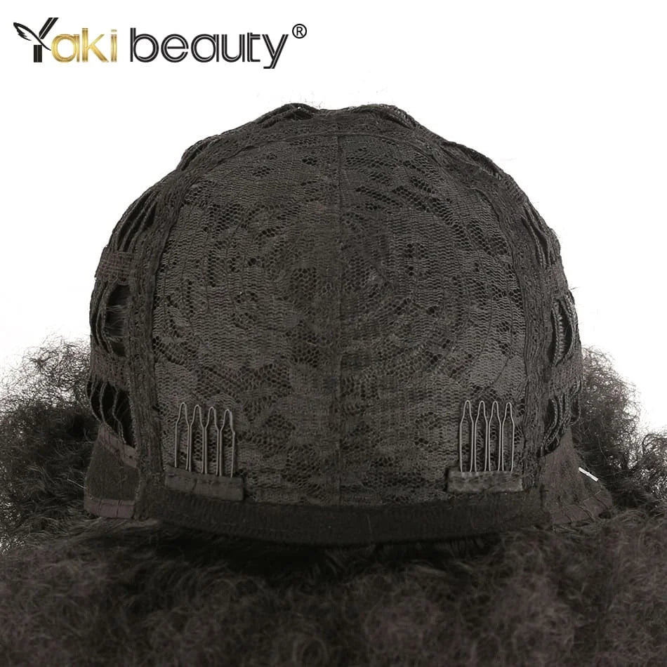 Synthetic Afro Kinky Curly Wigs - Various Colors Available