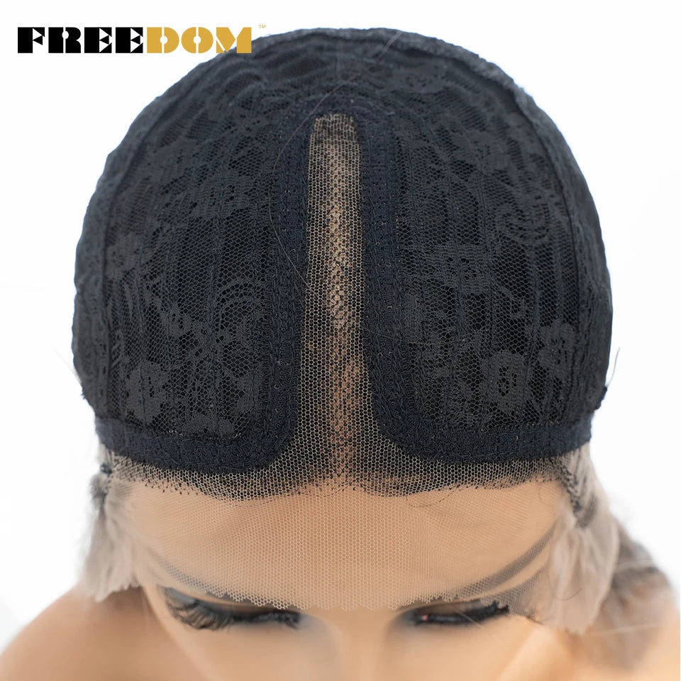 Synthetic Straight Lace Front Wigs With Baby Hair - Various Colors Available