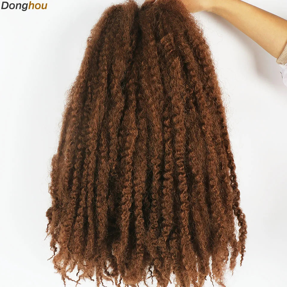18 Inch Synthetic Marley Braiding Hair - Various Colors Available