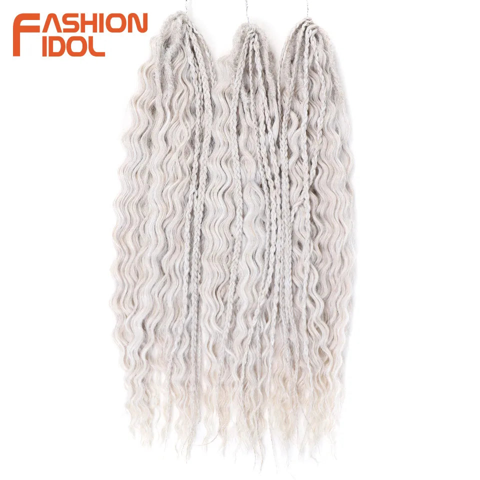 Water Wave Synthetic Crochet Hair - Various Colors Available