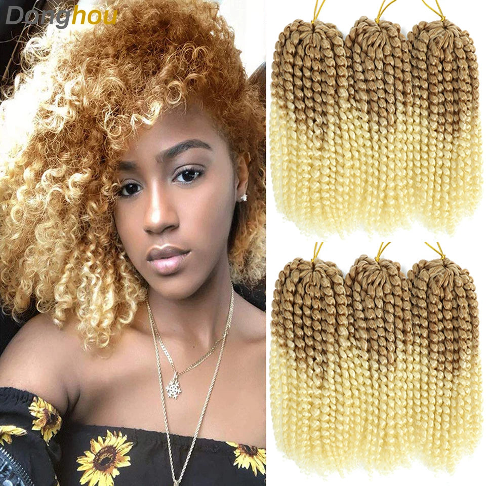 Curly Passion Twist Synthetic Crochet Hair - Various Colors Available