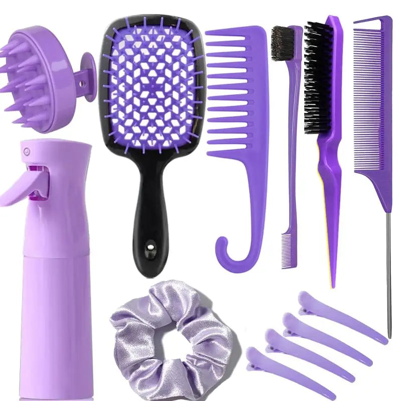 12Pcs Hair Styling Sets - Various Colors Available