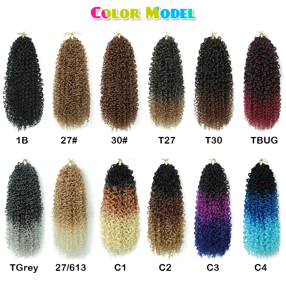 Bohemian Passion Twist Synthetic Pre-Looped Crochet Hair - Various Colors Available