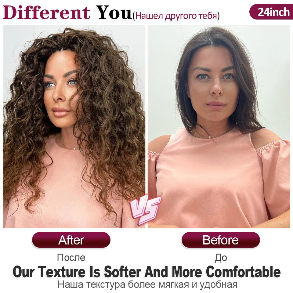 Deep Wavy Twist Synthetic Crochet Hair