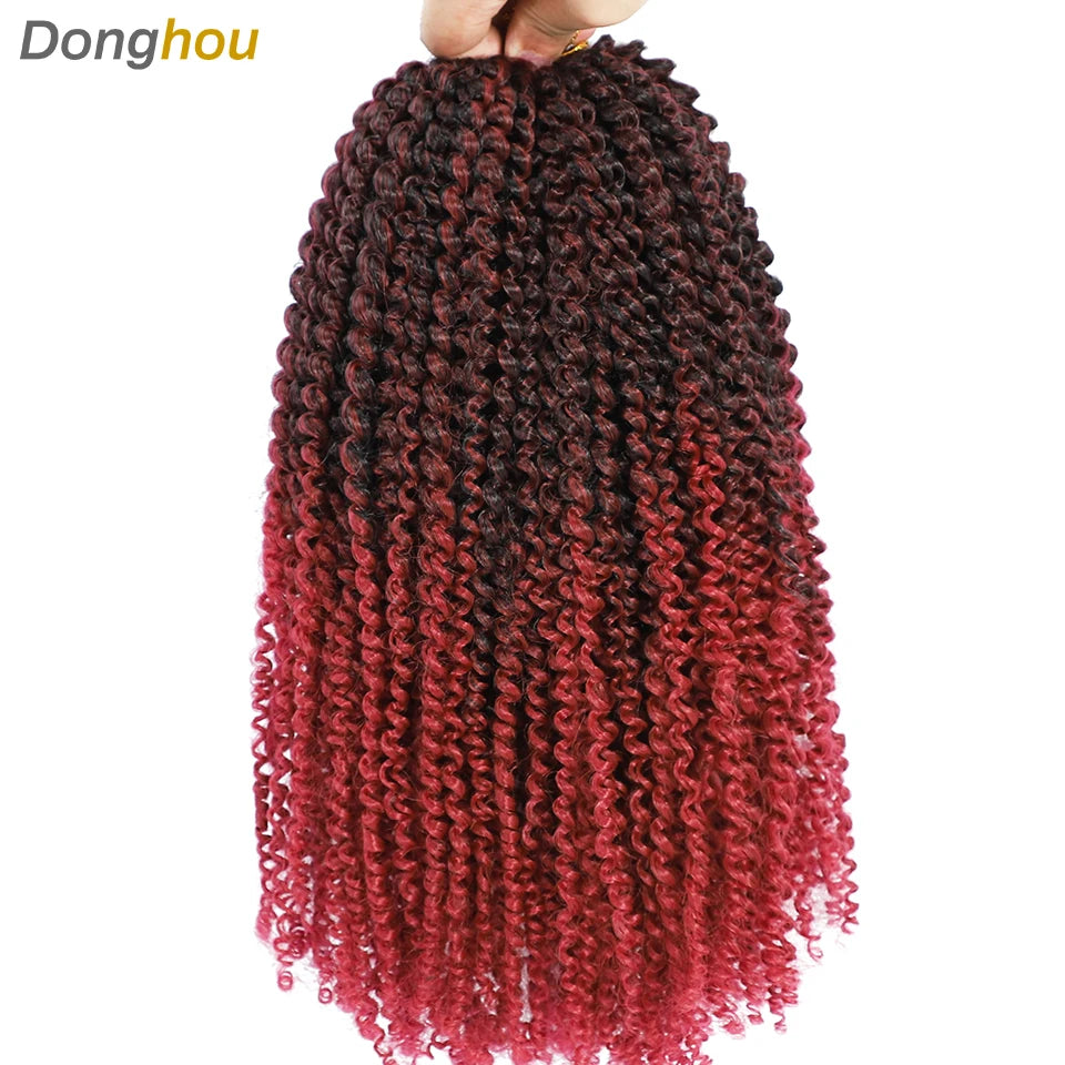 Curly Passion Twist Synthetic Crochet Hair - Various Colors Available