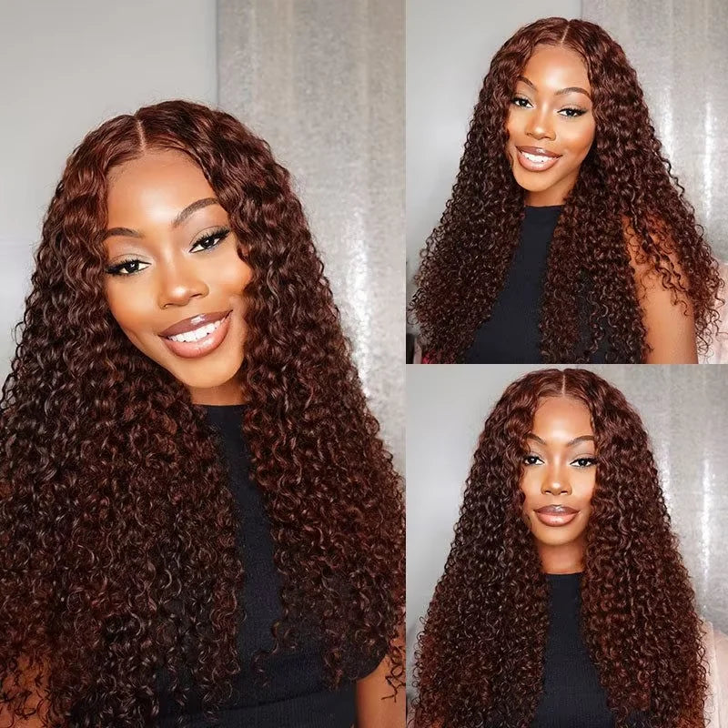 Deep Water Wave Curly - HD Lace Frontal Human Hair Wig