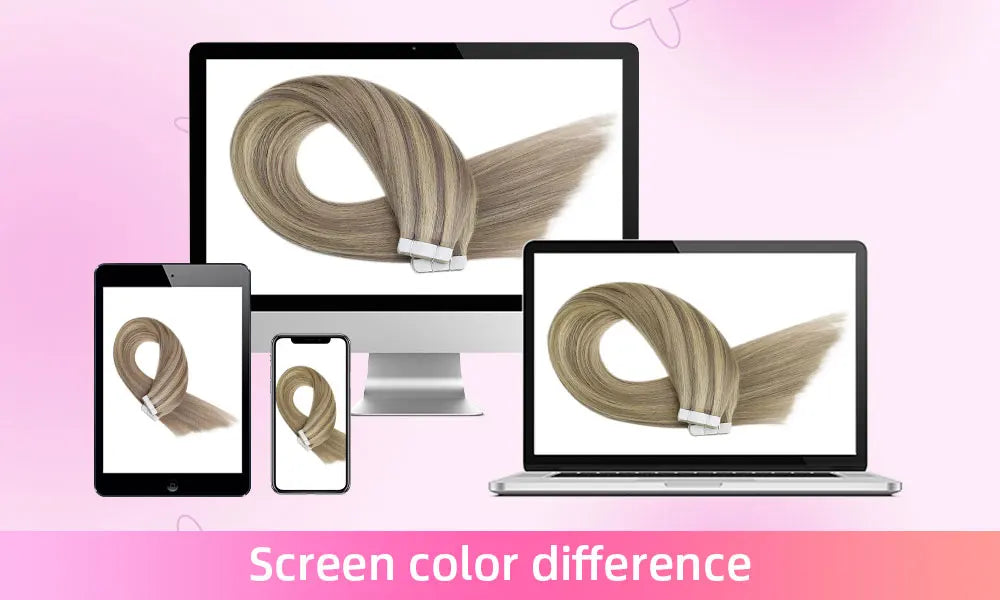 Straight Tape in Human Hair Extensions - Various Colors Available