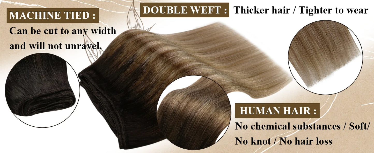 Straight Remy Human Hair Bundles