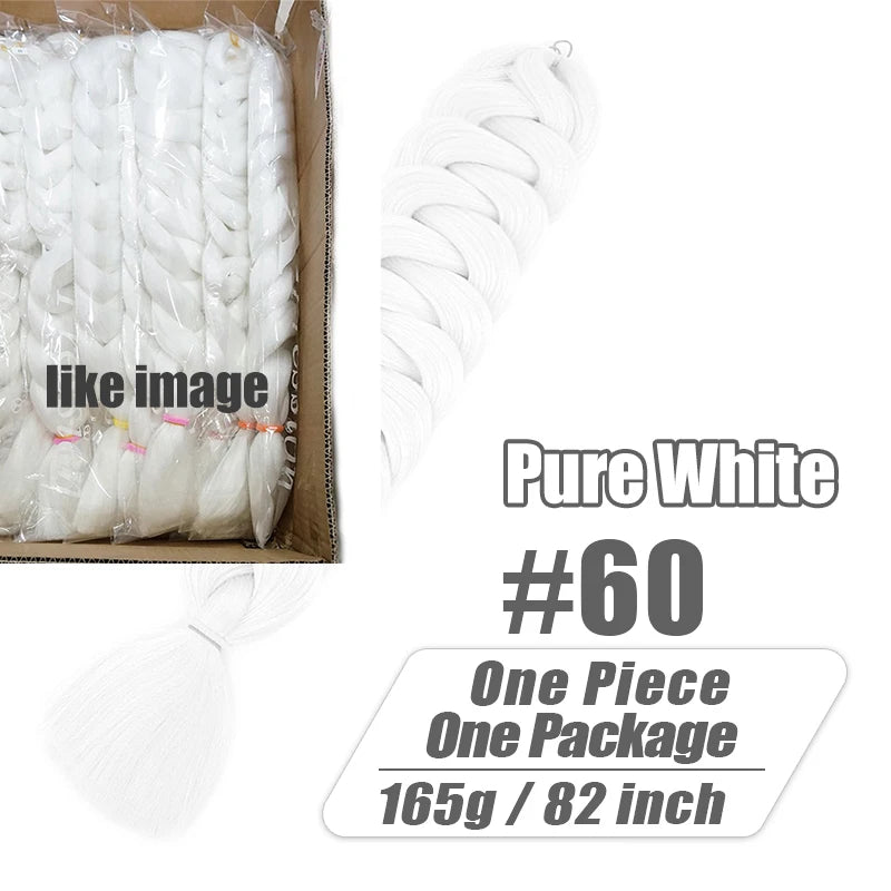 Xpression Kanekalon Synthetic Braiding Hair - Various Colors Available