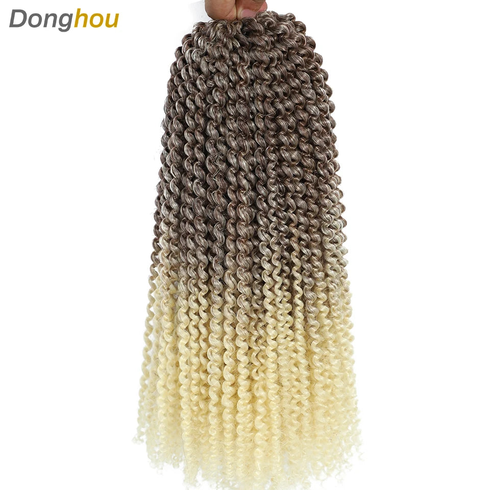 Curly Passion Twist Synthetic Crochet Hair - Various Colors Available