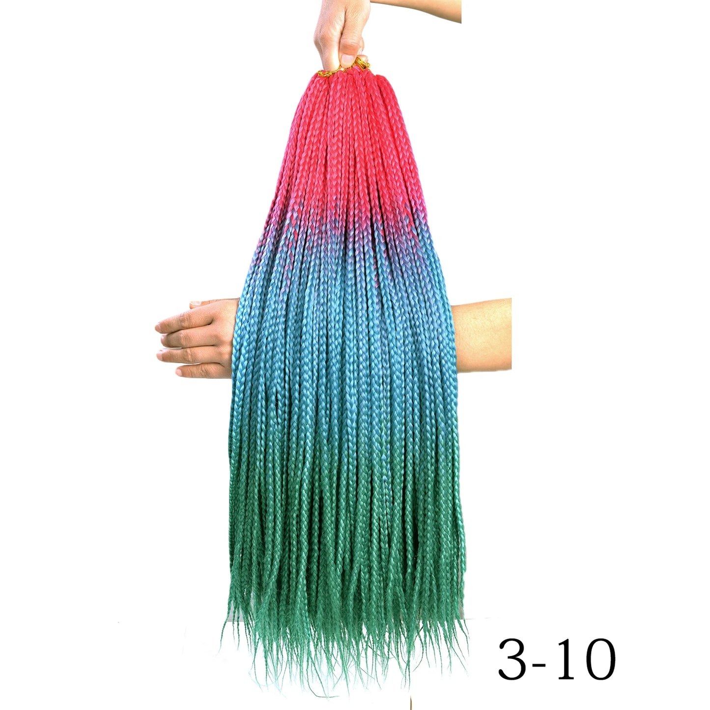 Synthetic Long Pre-Looped Box Braids Crochet Hair