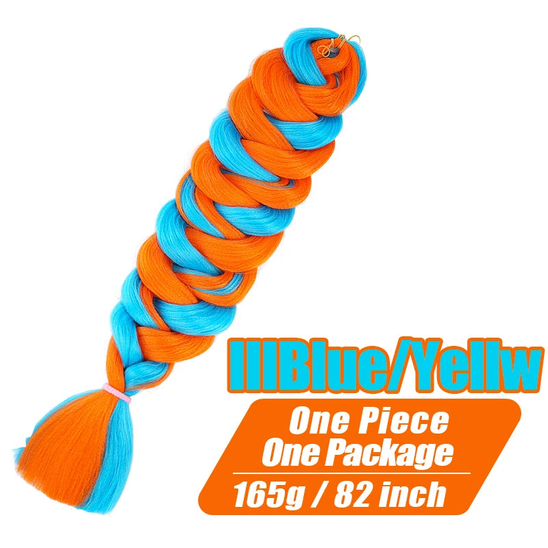 Xpression Kanekalon Synthetic Braiding Hair - Various Colors Available