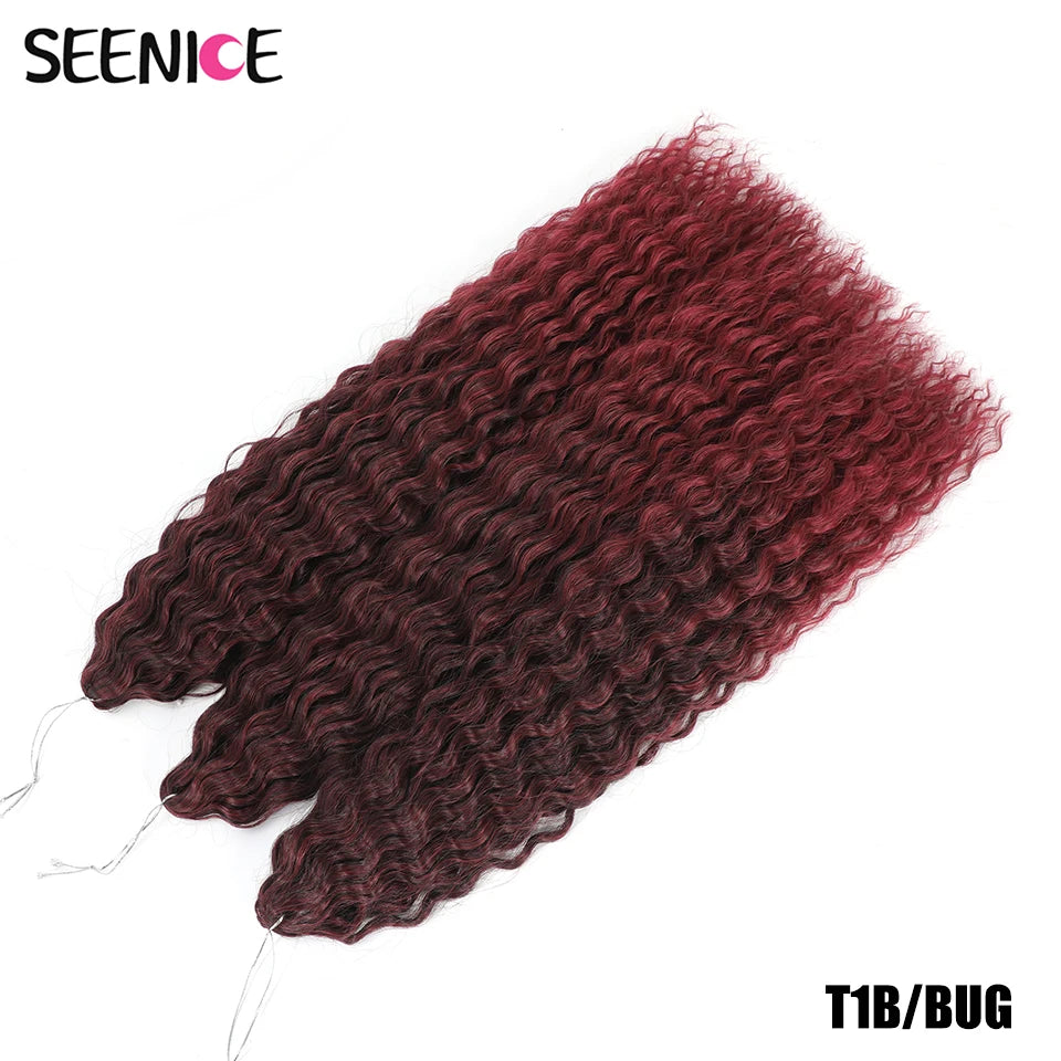 Synthetic Water Wave Twist Crochet Hair - Various Colors Available