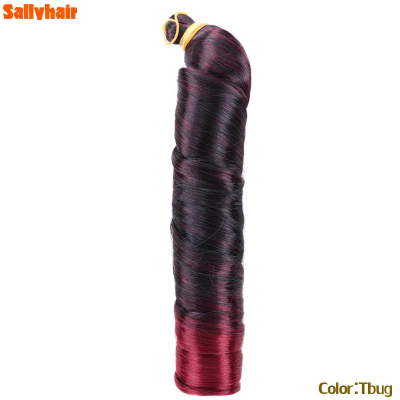 Synthetic French Spiral Curly Pre-Stretched Braiding Hair