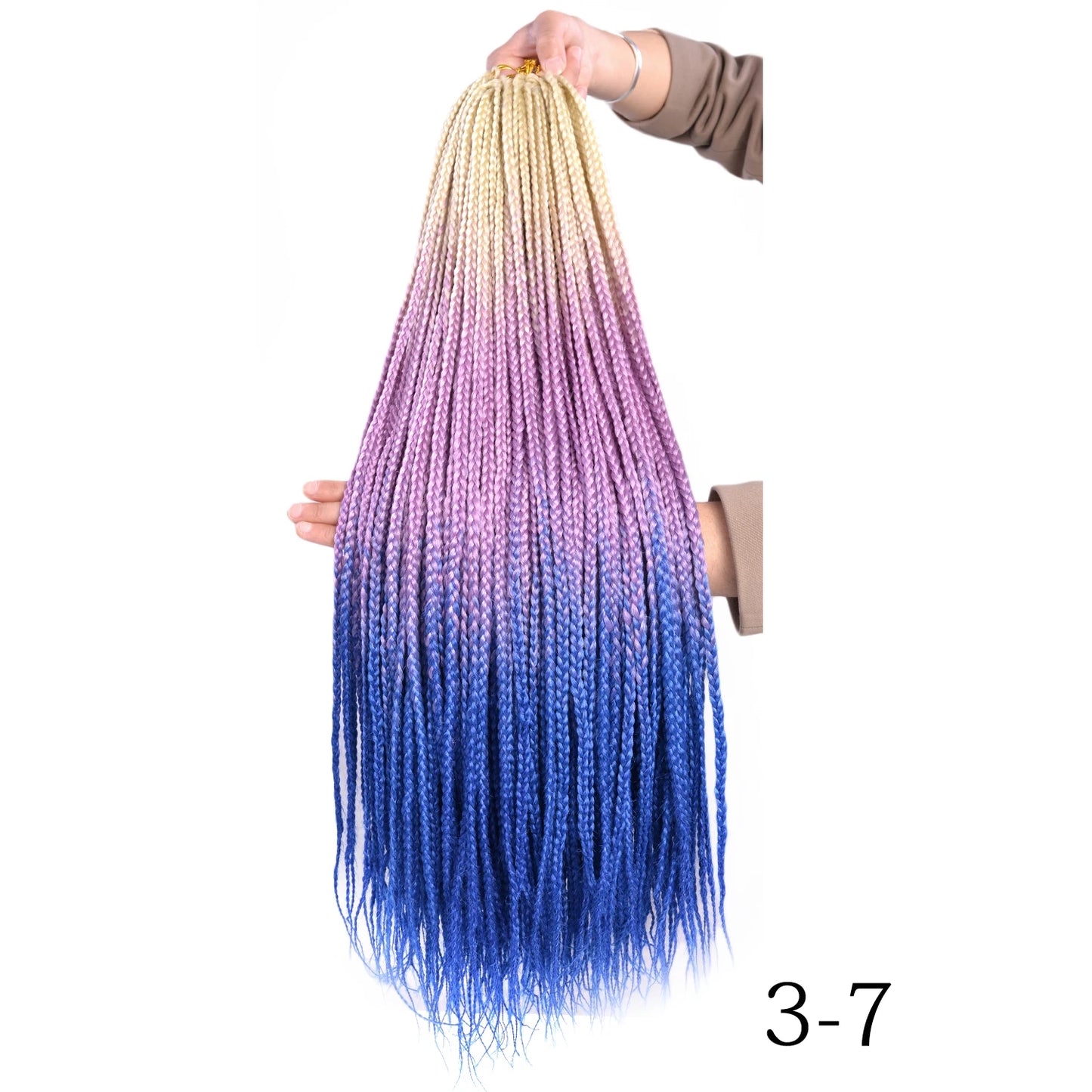 Synthetic Long Pre-Looped Box Braids Crochet Hair